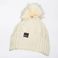 Outlet Bench Hvid Ivanna Bobble Hat til Kvinder beige