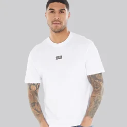 Hot JACK & JONES T-shirt til Herre Klassisk Hvid