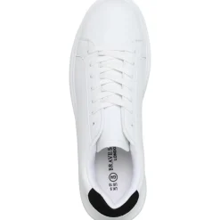 Outlet Brave Soul e/​Sorte Herre Royal Sneakers Hvid