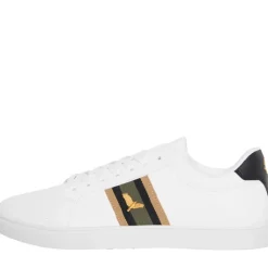 Brave Soul /​Grøn/​Guld Louie Eagle PU Pumps til herre Hvid