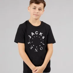 Sale JACK & JONES JACK AND JONES Drenge Neto T-shirts Sort