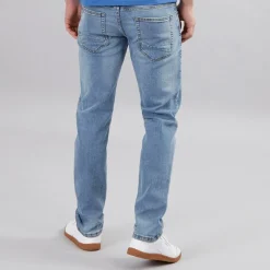 Best Indicode Jeans til Herre Tony Regular Fit Blå Vask Lyseblå