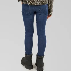 Hot Name It Jeans til Piger Polly Dnmtasi Mellemblå Denim