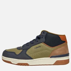 Discount Levi's Junior Dereck Sneakers Navy /​ Khaki 1691 Marineblå