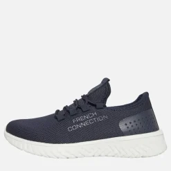 Outlet French Connection Junior Drenge Cloud Sneakers Marineblå / Hvid