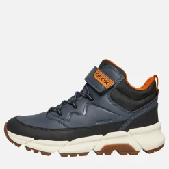 Hot GEOX Junior Drenge Flexypher Plus Støvler Marineblå/​Sort Marineblå