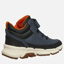 Hot GEOX Junior Drenge Flexypher Plus Støvler Marineblå/Sort Marineblå