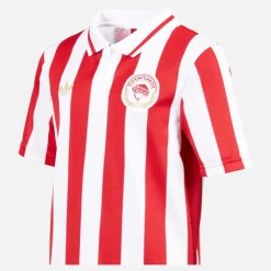 Best adidas Junior Drenge OFC Olympiacos FC 100 24/​25 Hjemmebanetrøje Hvid/​Power Red
