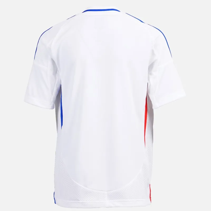 adidas Junior Drenge OL Olympique Lyon 24/25 hjemme trøje Hvid