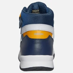 Hot GEOX Junior Drenge Perth høj top sneakers Avio/​Grå Blå