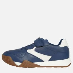 GEOX Junior Drenge Rann træningssko navy/​lys elfenben Navy/​Lt Ivory Marineblå