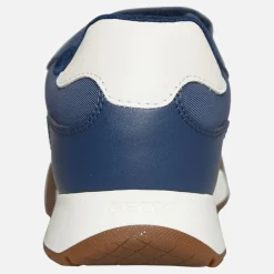 GEOX Junior Drenge Rann træningssko navy/​lys elfenben Navy/​Lt Ivory Marineblå