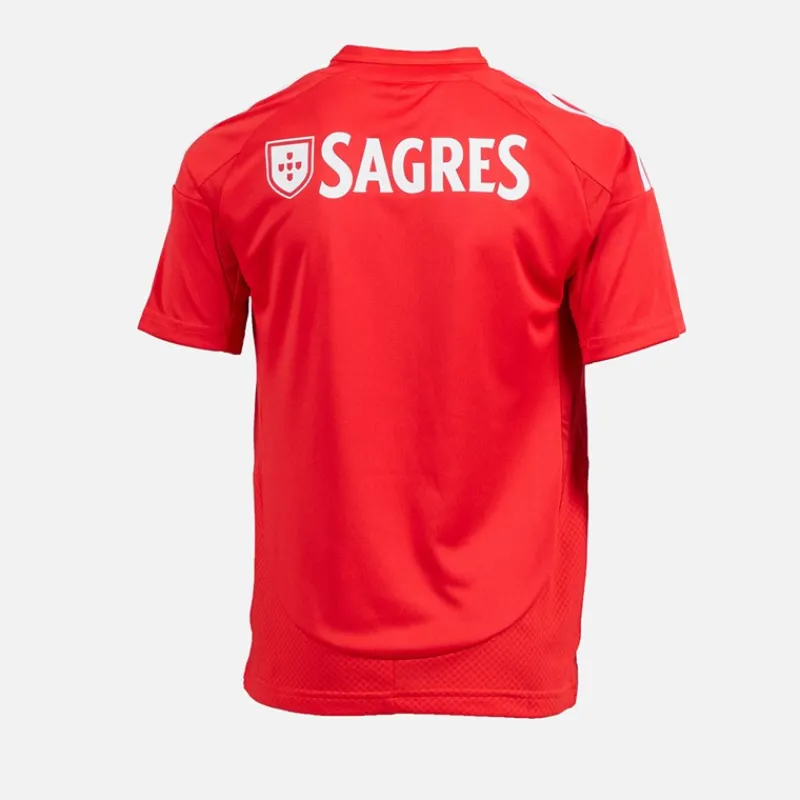 Hot adidas Junior Drenge SLB Benfica 24/25 hjemme trøje Benfica Red