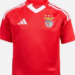 Hot adidas Junior Drenge SLB Benfica 24/25 hjemme trøje Benfica Red