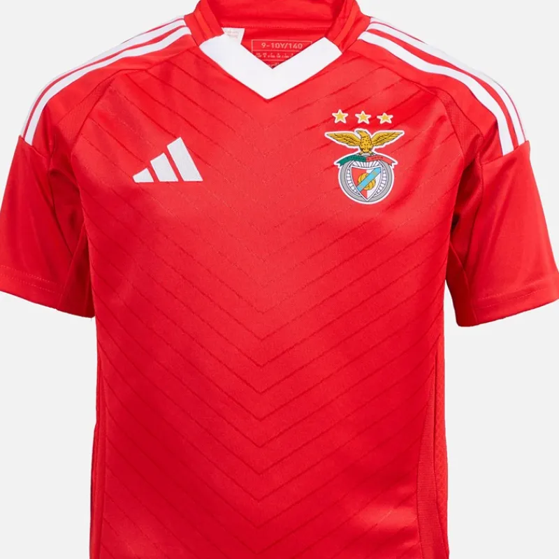 Hot adidas Junior Drenge SLB Benfica 24/25 hjemme trøje Benfica Red