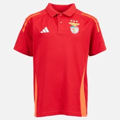 adidas Junior Drenge SLB Benfica Polo Team Power Red 2 Rød