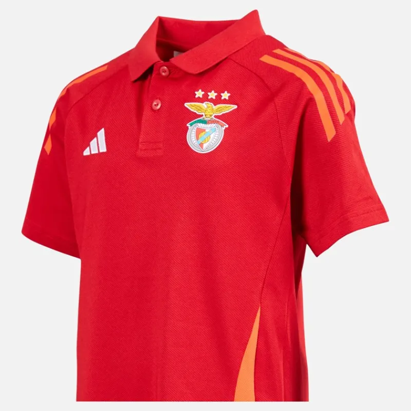 adidas Junior Drenge SLB Benfica Polo Team Power Red 2 Rød