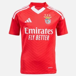 Clearance adidas Junior Drenge SLB Benfica 24/​25 hjemme trøje Benfica Red