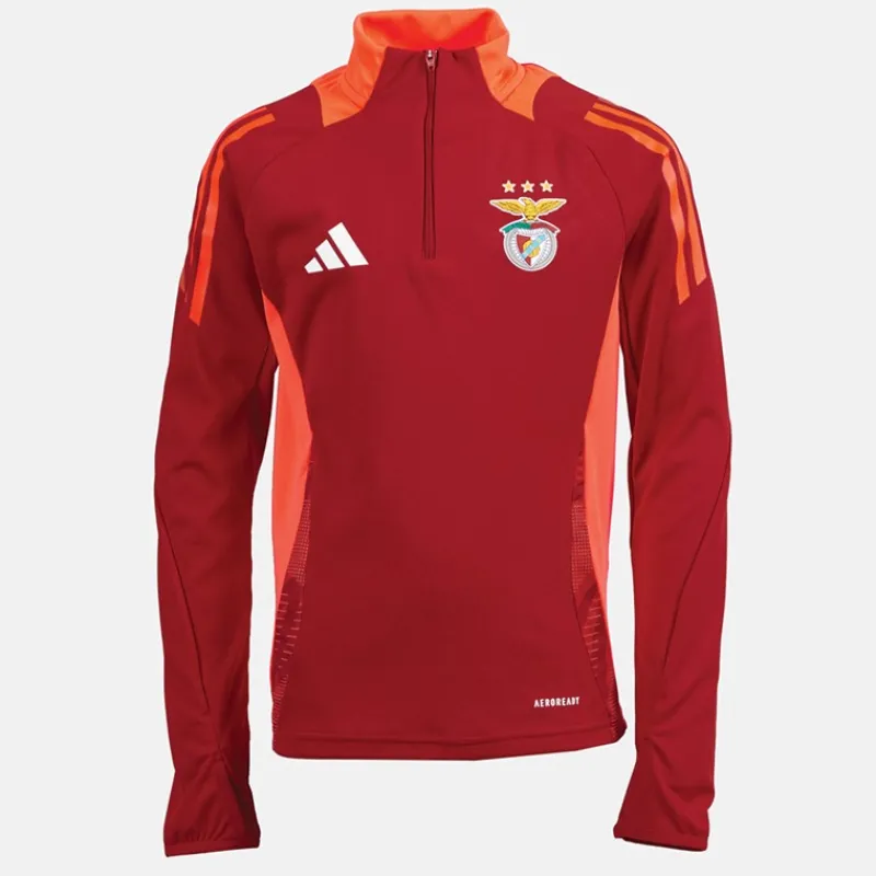 Sale adidas Junior Drenge SLB Benfica træningstop Team Power Red 2