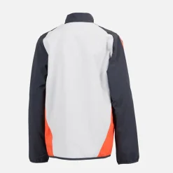 Discount adidas Junior Drenge SLB Benfica Præsentationsjakke Lys Solid Grå/​Semi Solar Orange Lgh Solid Grey/​Semi Solar Orange