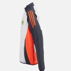 Discount adidas Junior Drenge SLB Benfica Præsentationsjakke Lys Solid Grå/​Semi Solar Orange Lgh Solid Grey/​Semi Solar Orange