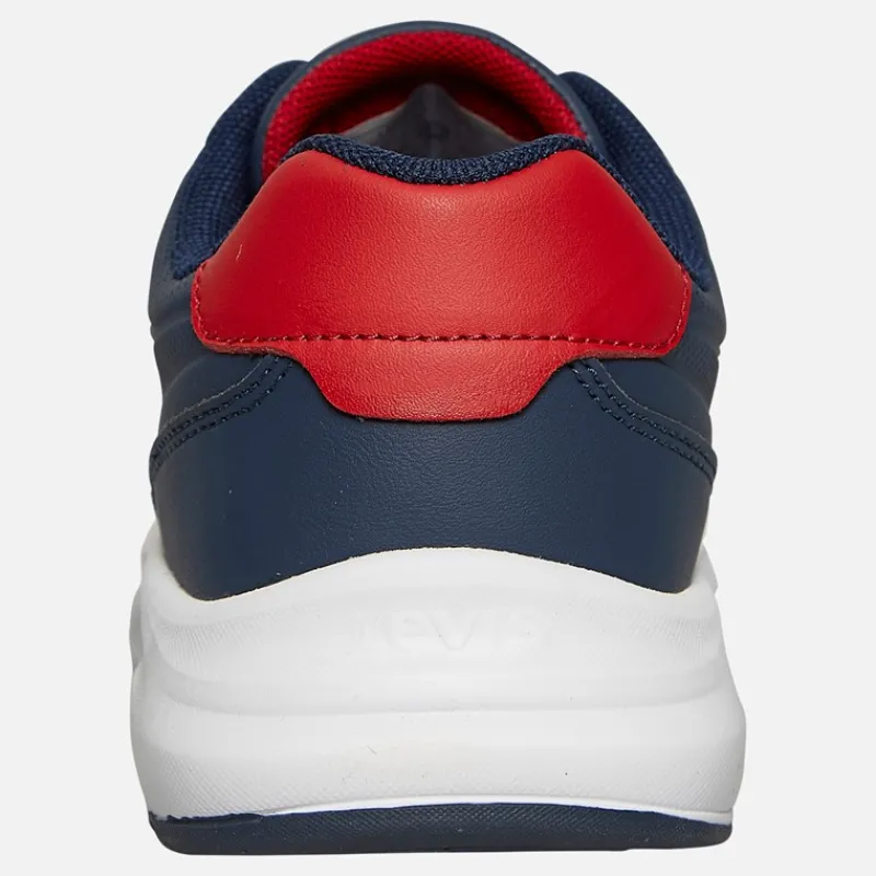 Best Levi's Junior Larry Sneakers Navy / Red 0290 Marineblå