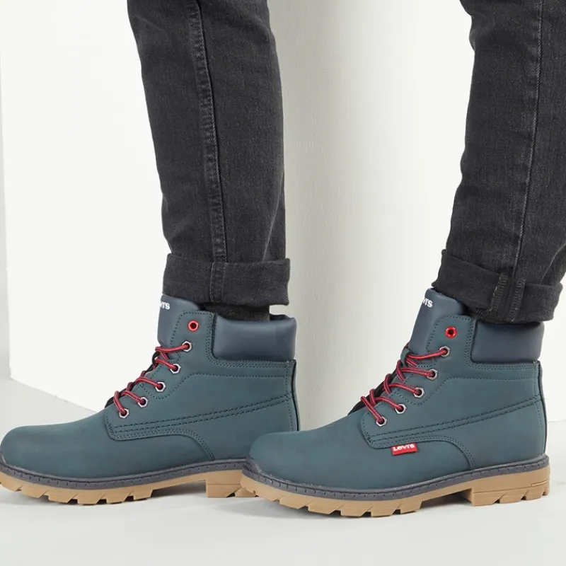 Clearance Levi's Junior New Forrest Støvler Navy 0040