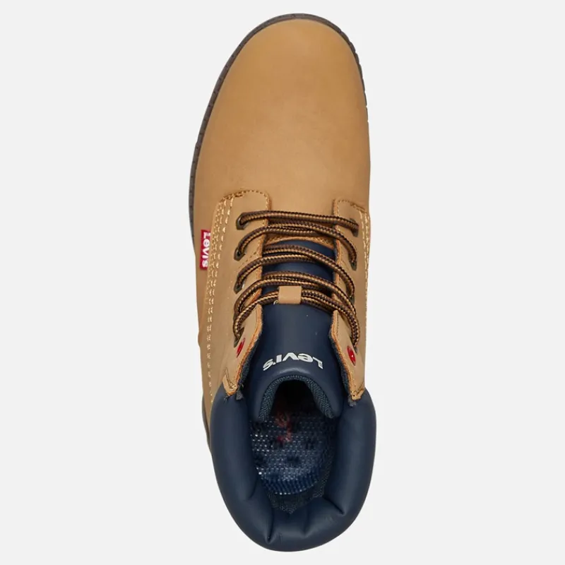 New Levi's Junior New Forrest Støvler Camel Navy 1506
