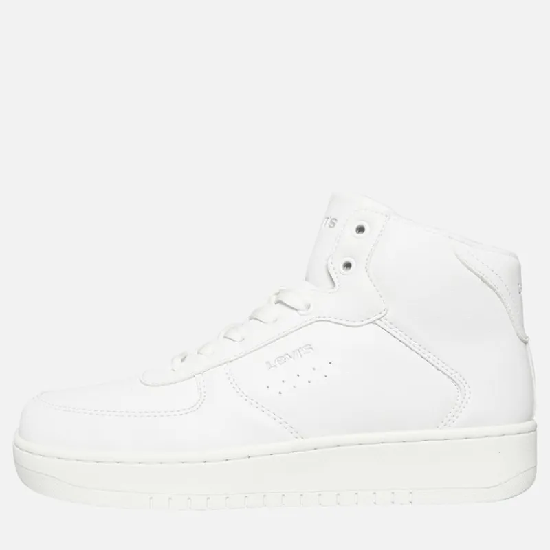 Best Levi's Junior New Union Hi Top Sneakers 0061 Hvid