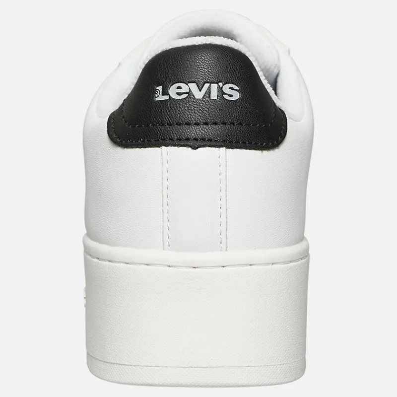 Best Levi's Junior New Union Sneakers Sort 0062 Hvid