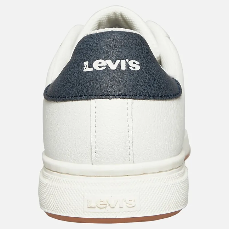 Discount Levi's Junior Piper Sneakers Blå 0063 Hvid