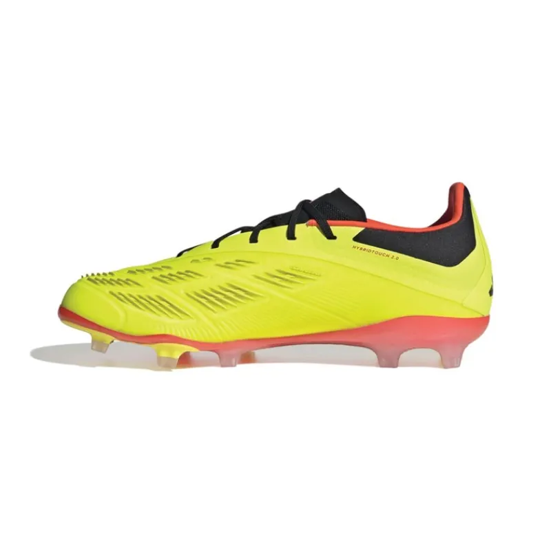 Discount adidas Junior Predator Elite FG Fodboldstøvler Fast Ground Team Solar Gul 2/Core Sort/Solar Rød