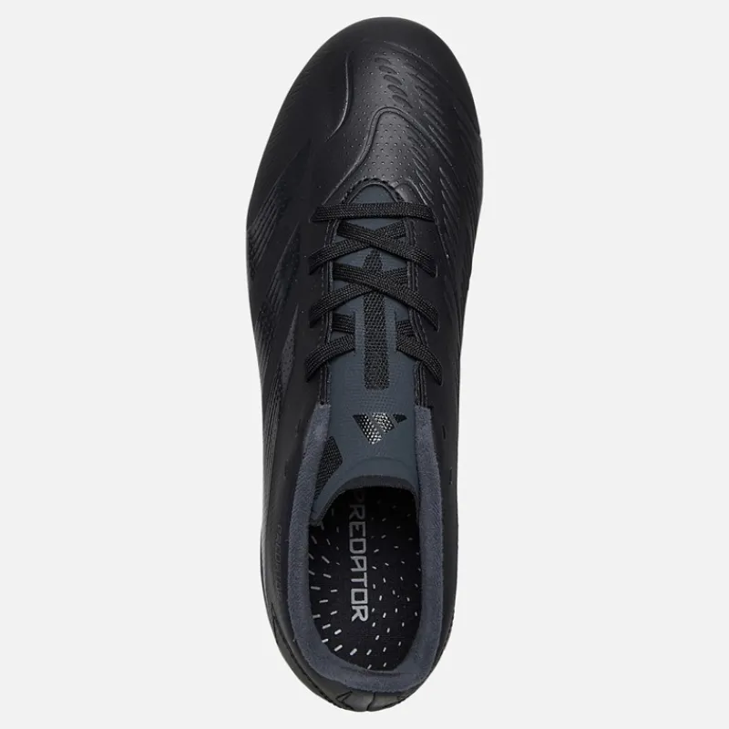 Clearance adidas Junior Predator League Base Sort Pakke FG Fast Bund Fodboldstøvler Core Black/Carbon/Core Black