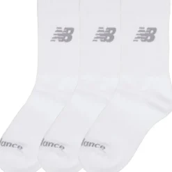 Outlet New Balance Junior Strømper med Polstring 3-pak Hvid