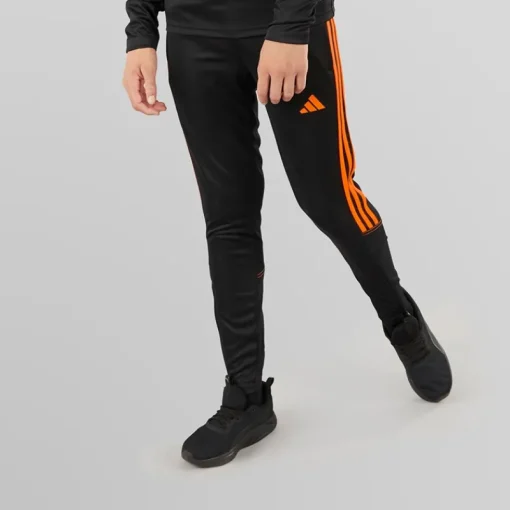 Hot adidas Junior Tiro 23 Club Træningsbukser Sort/​Orange