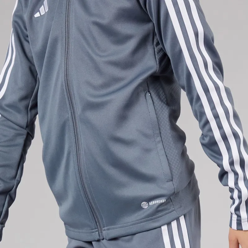 Online adidas Junior Tiro 23 League Træningsjakke Team Onix Grå