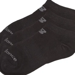 Clearance New Balance Junior Tre Pak Ingen Synlige Sokker Sort