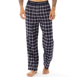 Hot French Connection Mænd FC Flannel Bukser Marine/Sten