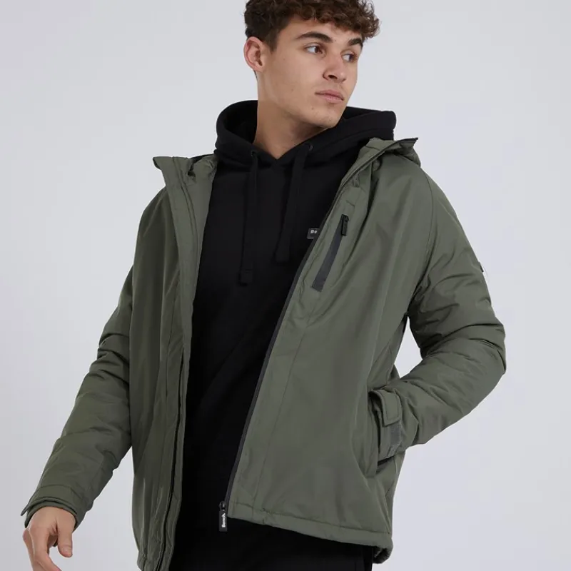 Clearance Bench Mænd Glynne Jakke Khaki kakigrøn
