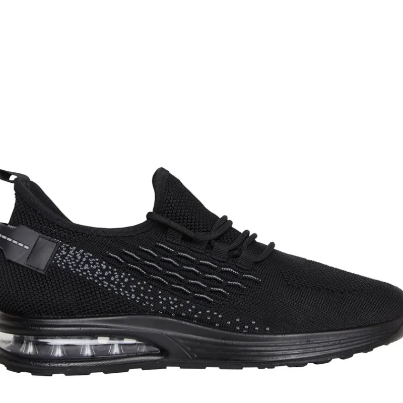 Brave Soul Mænd Lakeside Bubble Sneakers Mono Sort