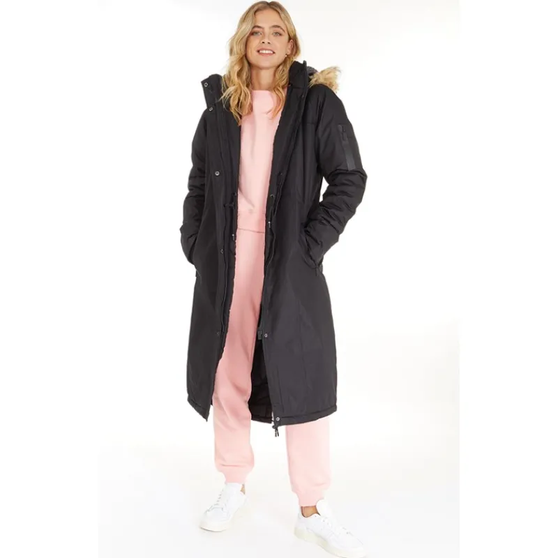 Discount Bench Parka Jakke Skylar Sort til Kvinder