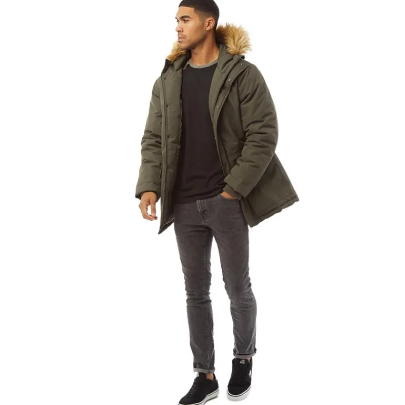 New French Connection Parka til Herre 4 Khaki