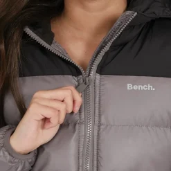 Best Bench Pigejakke Kaylee Antracit/​Sort