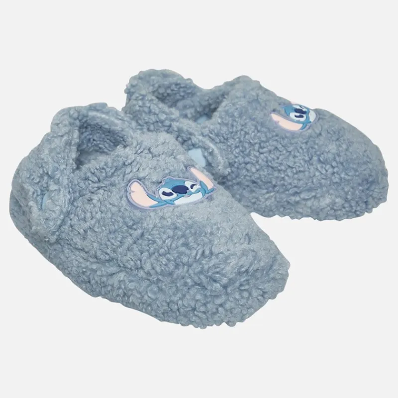Lilo and Stitch Piger Bedale Borg Mule Hjemmesko Lyseblå