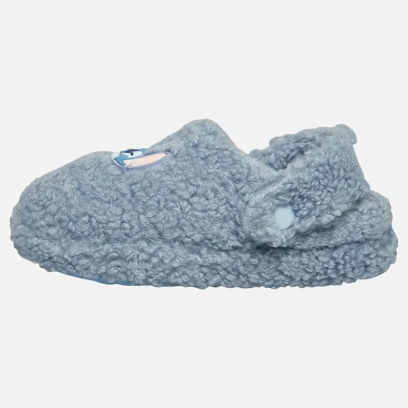 Lilo and Stitch Piger Bedale Borg Mule Hjemmesko Lyseblå