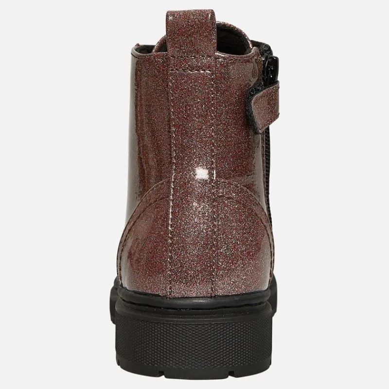 Outlet Levi's Piger Cathrine Støvler Pink Glitter 3470 Lyserød Glitter