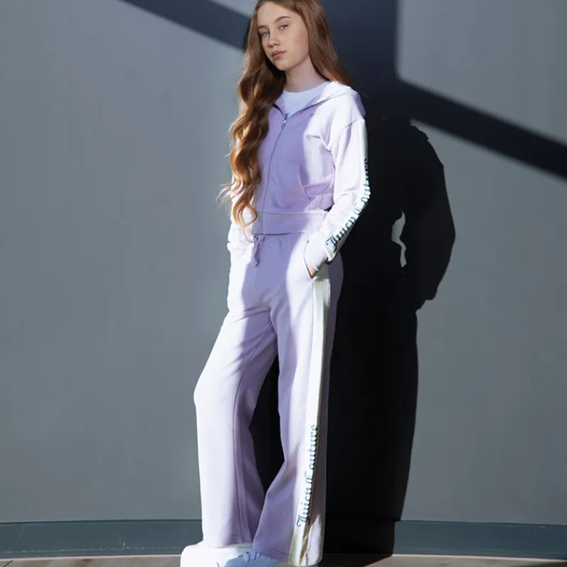 Juicy Couture Piger Cut And Sew Træningstøj lilla