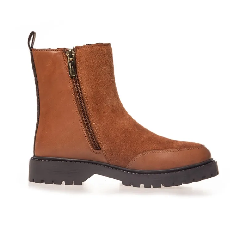 Hot Copenhagen Shoes Piger Efterår Støvler 0241 Cognac