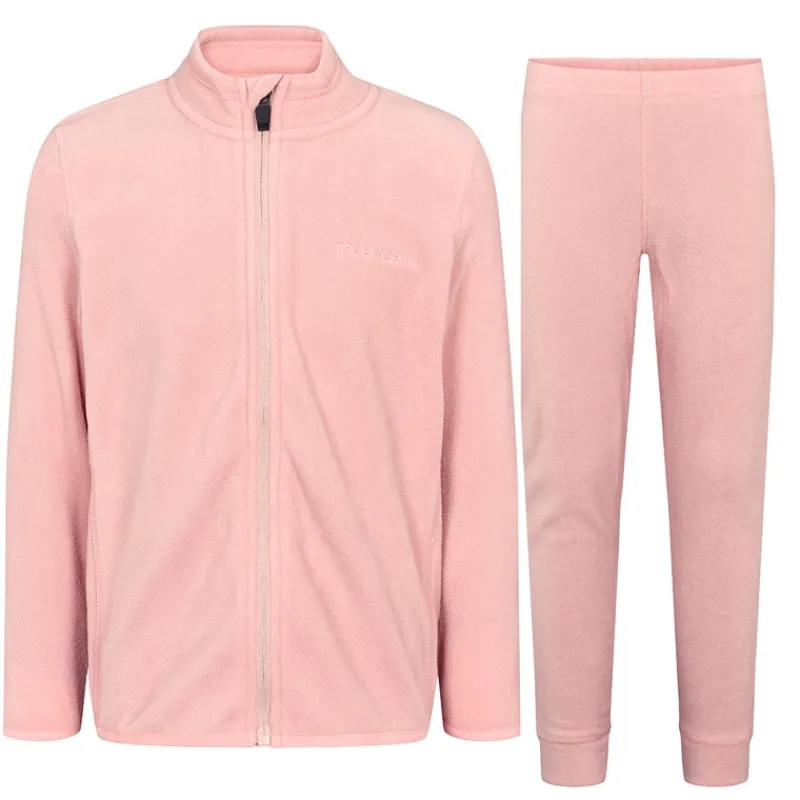 Outlet True North Piger Fleece Sæt Pink