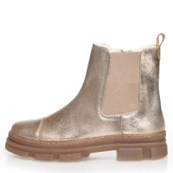 Copenhagen Shoes Piger Flotte Lave Støvler 012 Guld Metallic Metallisk